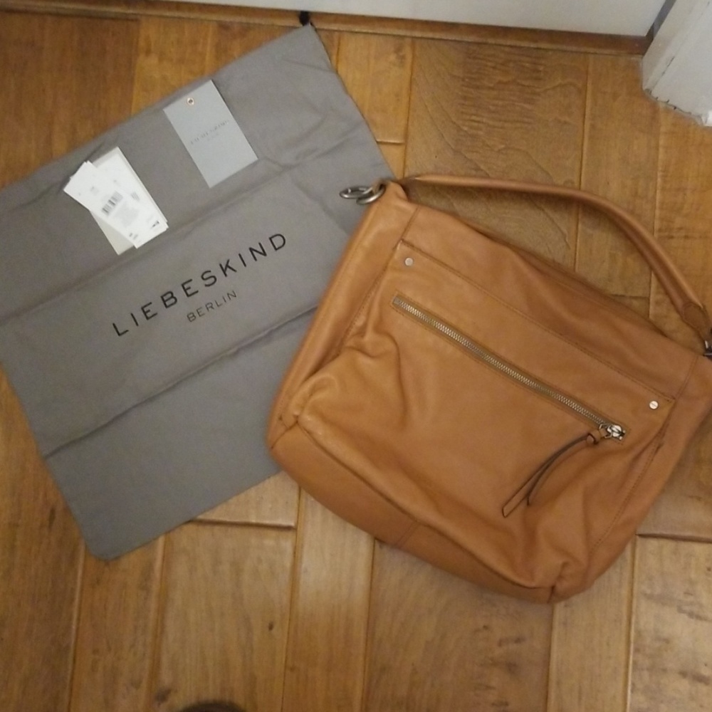 Liebeskind Hobo Bag Cognac Vintage